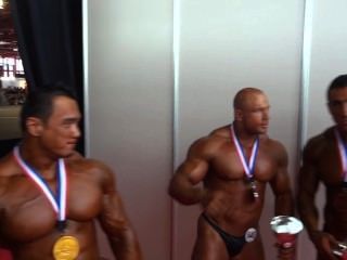 musclebulls: Arnold классическая любительская 2014, Шифрование до 100kg, топ-3 парня