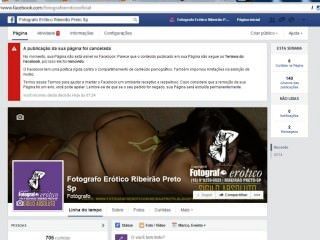 Aviso facebook - denuncia сделать Facebook - Fotografo erÓtico Ribeirao Preto-SP
