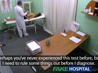 fakehospital горячая девушка с большими сиськами получает лечение врачи